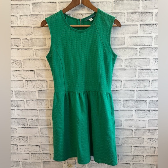Women’s Pim and Larkin green textured sleeveless mini dress Small - Picture 1 of 4